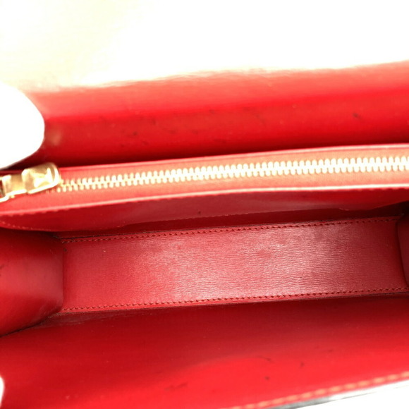 LOUIS VUITTON Red Leather Bag - Picture 6 of 9